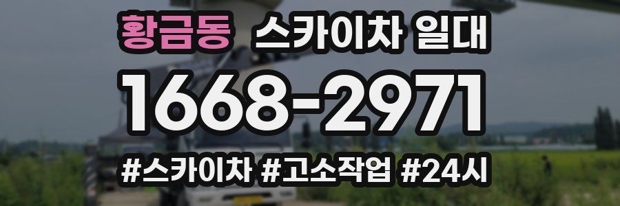 황금동 스카이차 일대