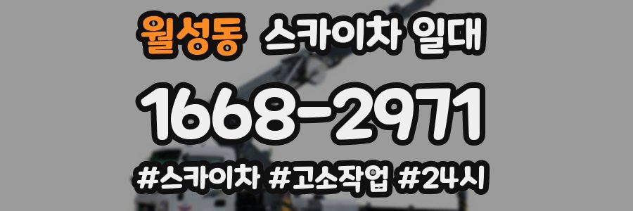 월성동 스카이차 일대