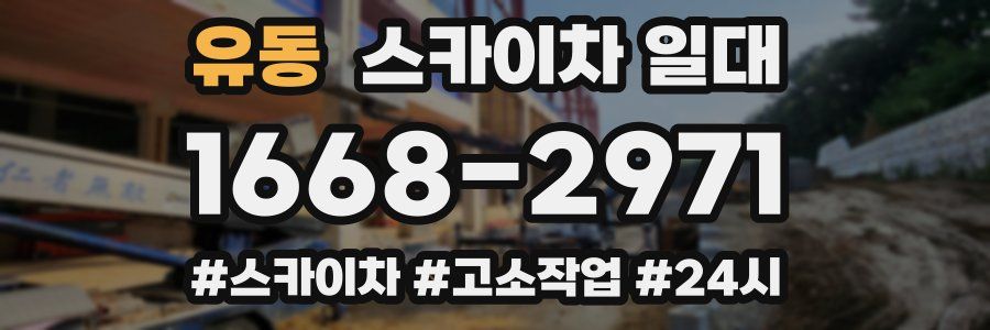 유동 스카이차 일대