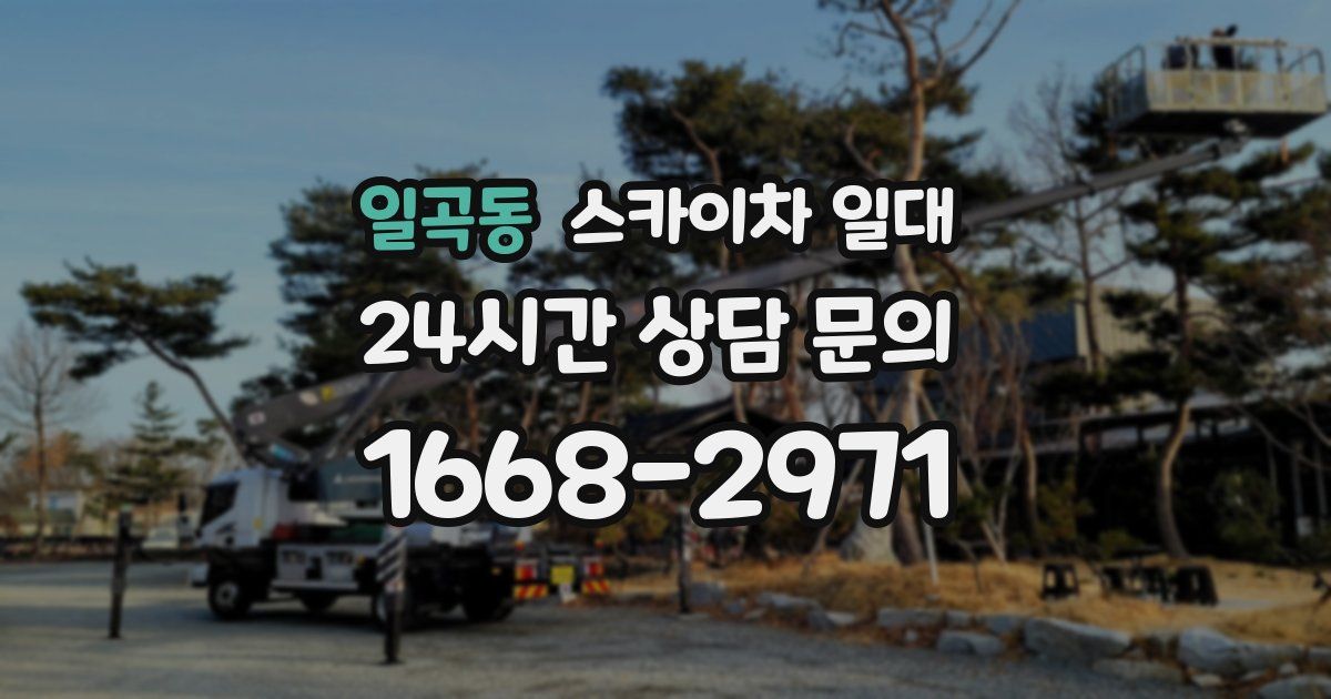 일곡동 스카이차 일대