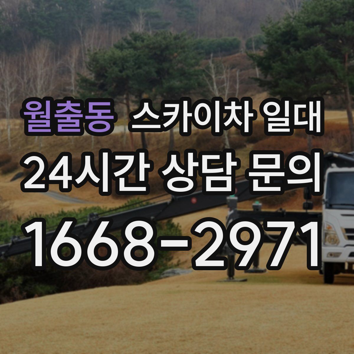 월출동 스카이차 일대