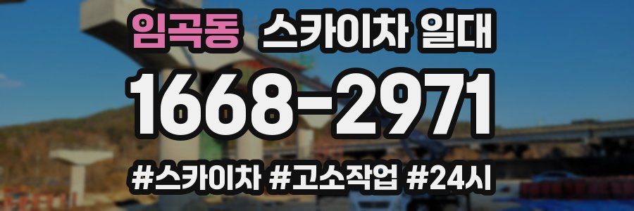 임곡동 스카이차 일대