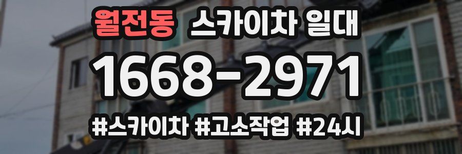월전동 스카이차 일대
