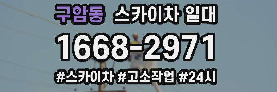구암동 스카이차 일대