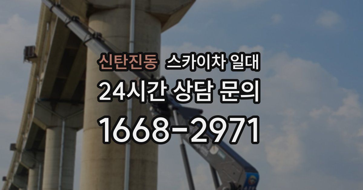 신탄진동 스카이차 일대