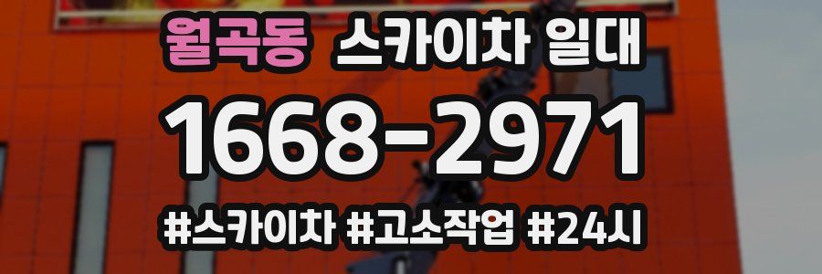 월곡동 스카이차 일대
