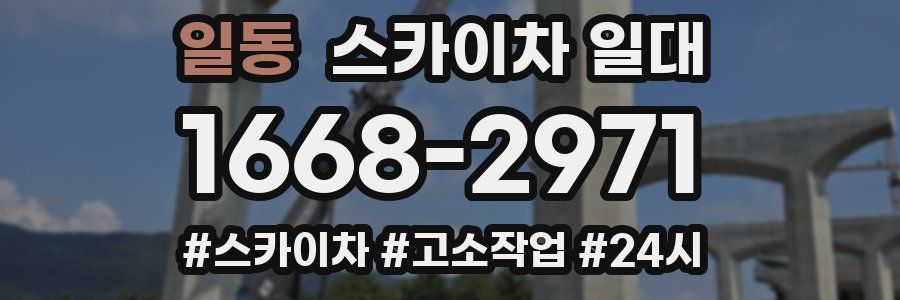일동 스카이차 일대