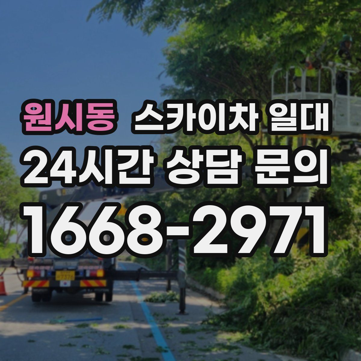 원시동 스카이차 일대