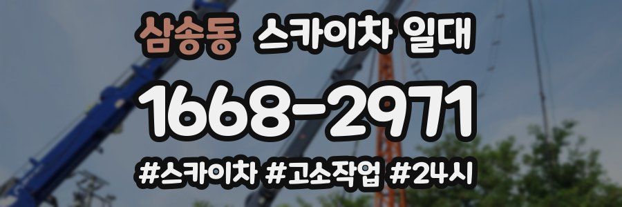 삼송동 스카이차 일대