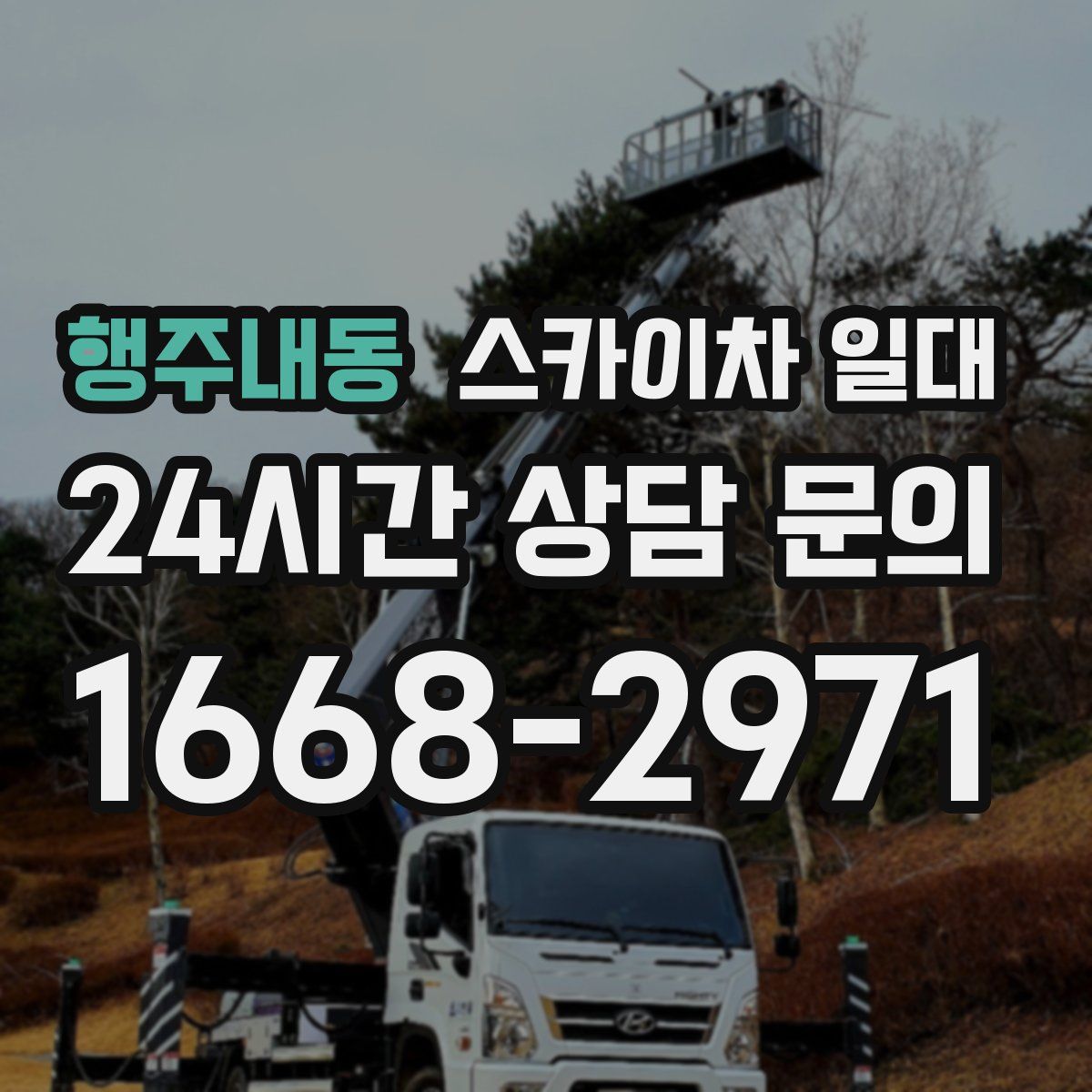 행주내동 스카이차 일대