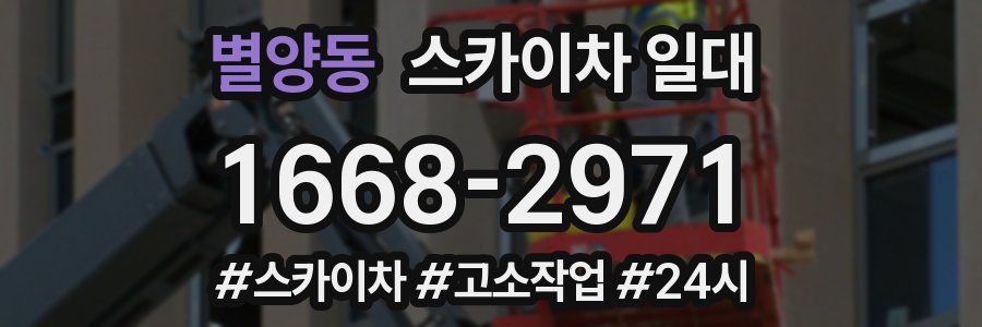 별양동 스카이차 일대