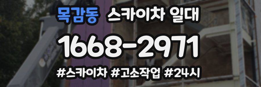 목감동 스카이차 일대
