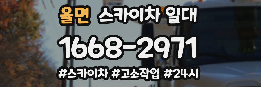 율면 스카이차 일대