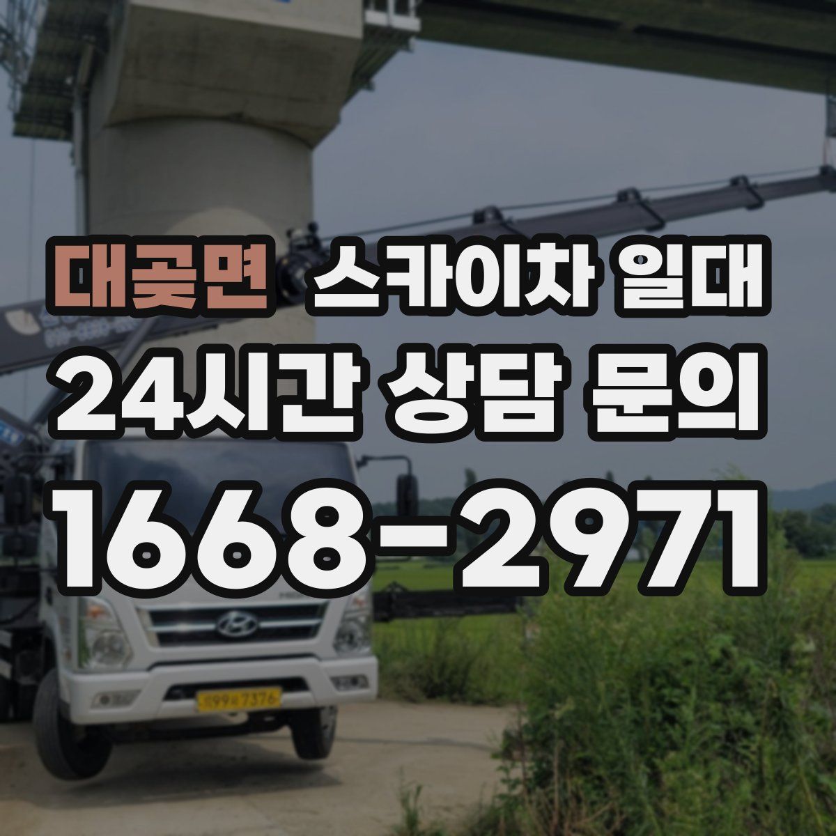 대곶면 스카이차 일대