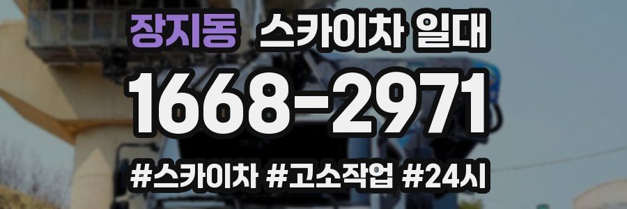 장지동 스카이차 일대