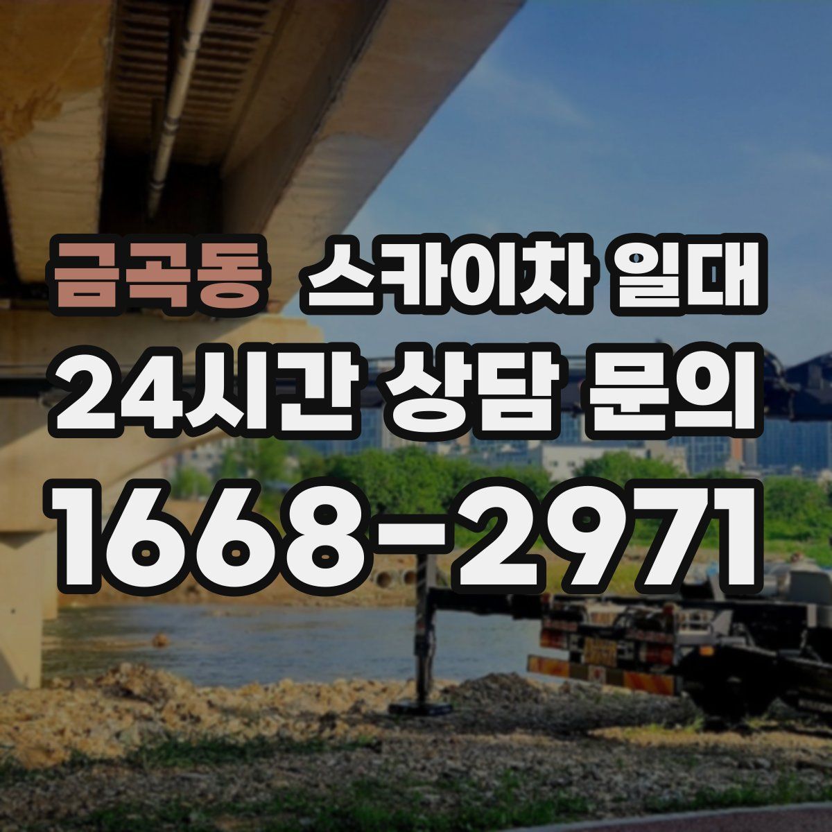 금곡동 스카이차 일대