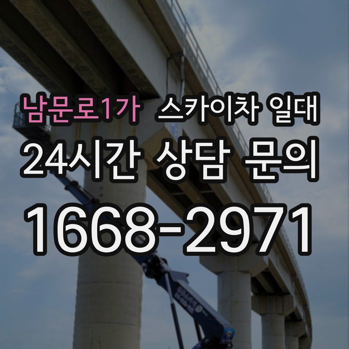 남문로1가 스카이차 일대