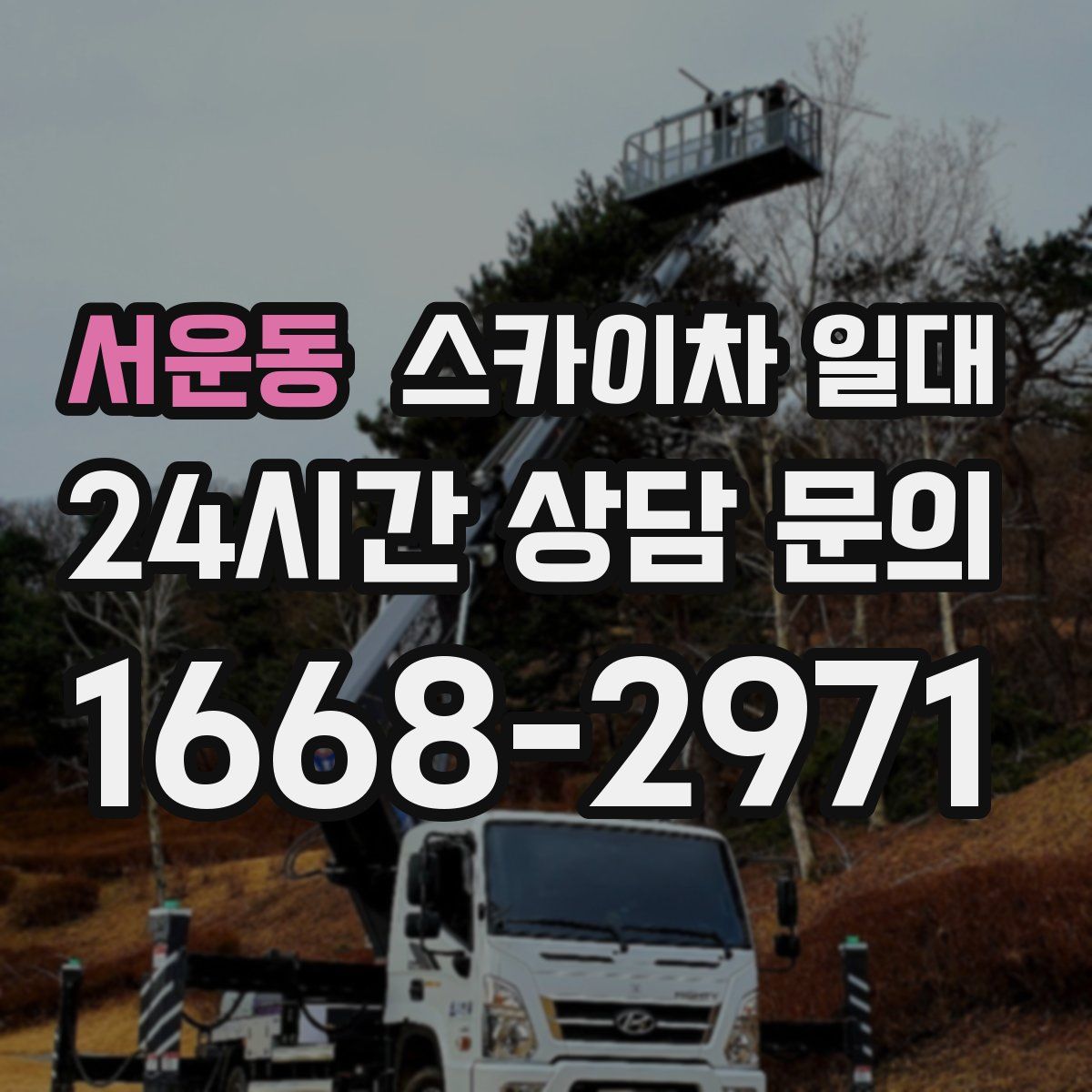 서운동 스카이차 일대