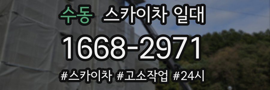 수동 스카이차 일대