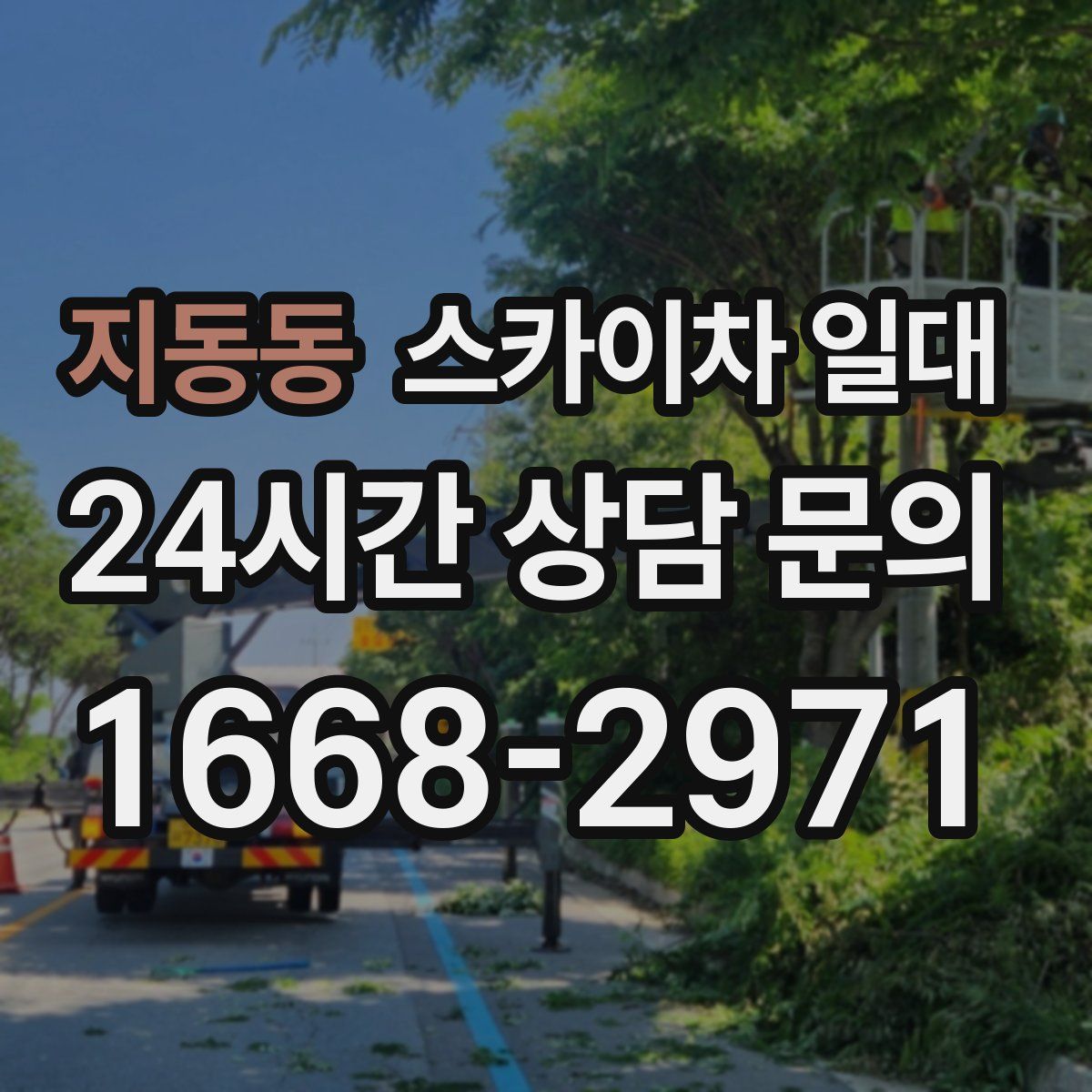 지동동 스카이차 일대
