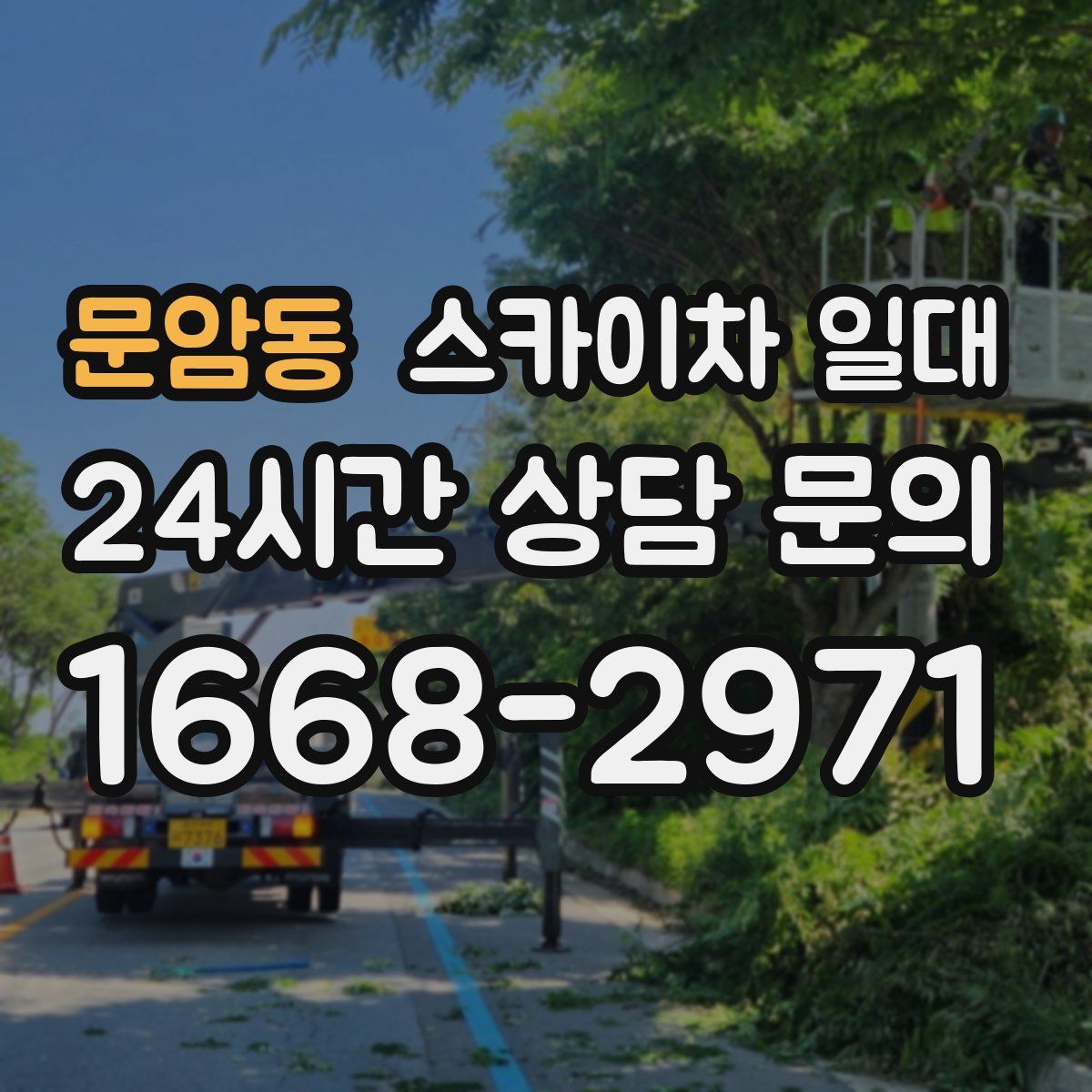 문암동 스카이차 일대