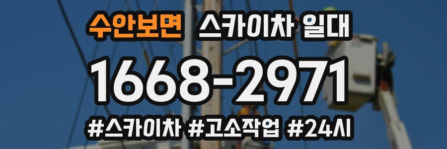 수안보면 스카이차 일대