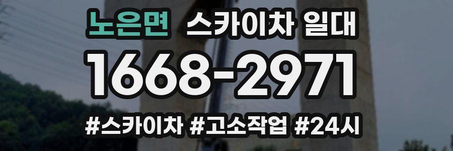 노은면 스카이차 일대