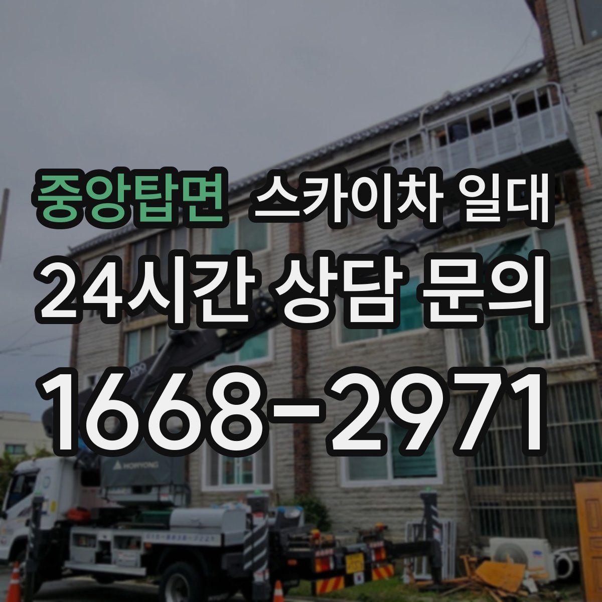 중앙탑면 스카이차 일대