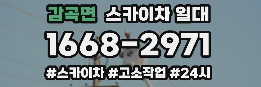감곡면 스카이차 일대