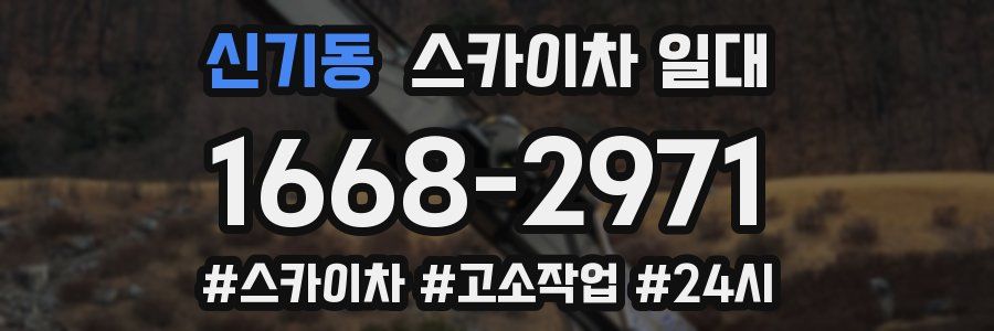 신기동 스카이차 일대