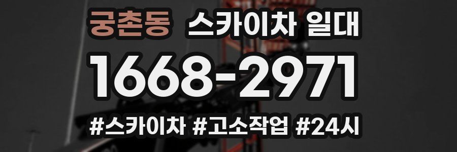 궁촌동 스카이차 일대