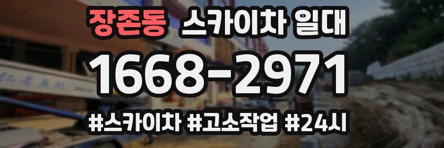 장존동 스카이차 일대