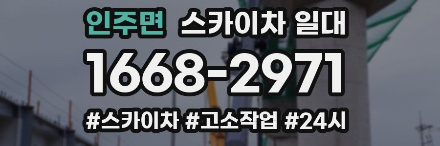 인주면 스카이차 일대