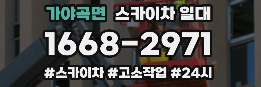 가야곡면 스카이차 일대