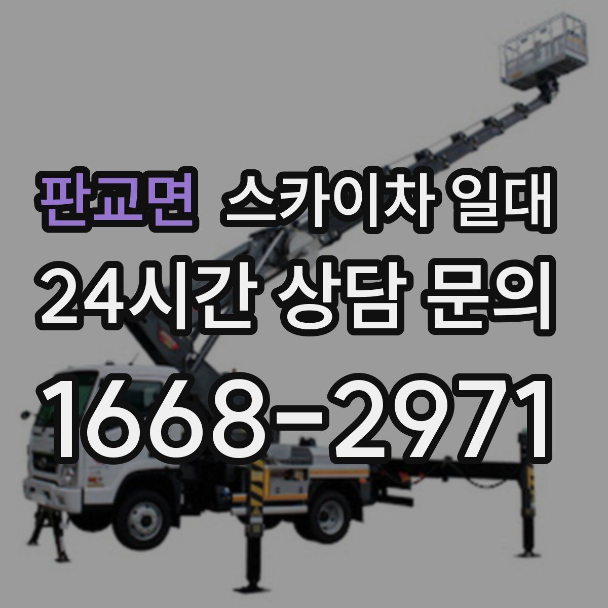 판교면 스카이차 일대