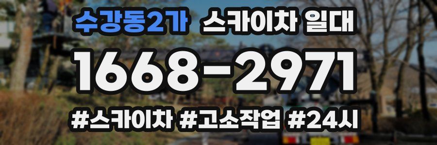수강동2가 스카이차 일대