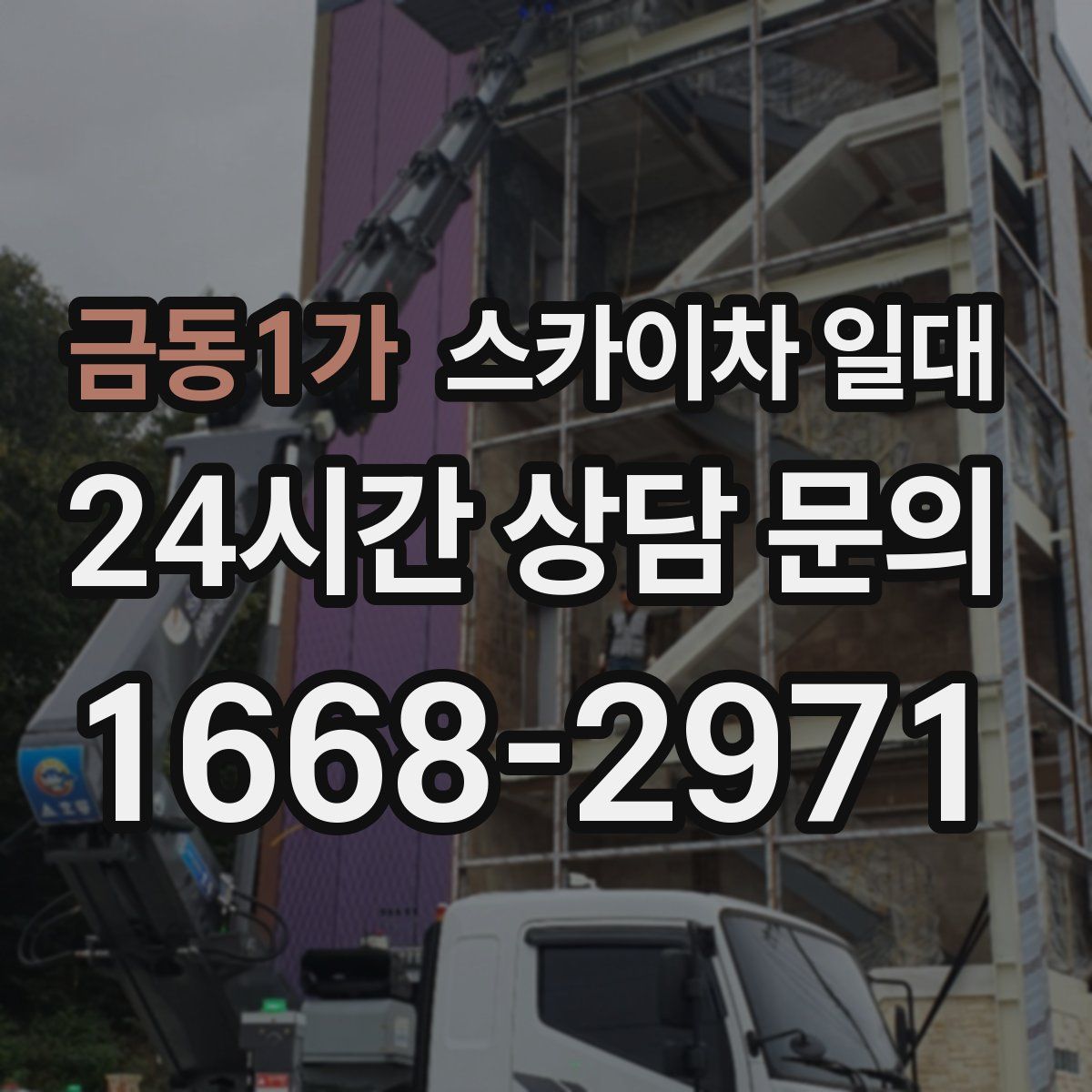 금동1가 스카이차 일대