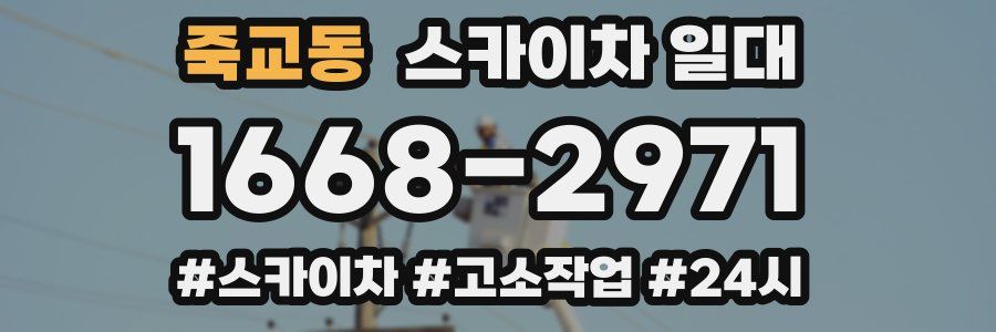 죽교동 스카이차 일대