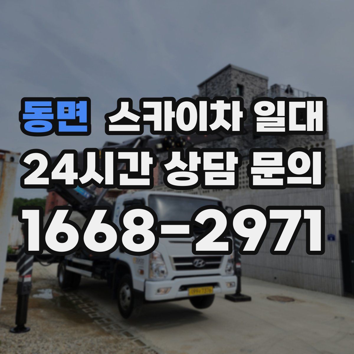 동면 스카이차 일대