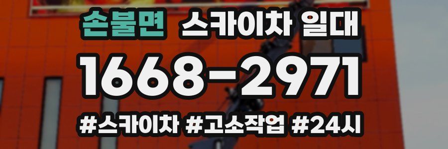 손불면 스카이차 일대
