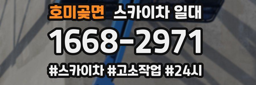 호미곶면 스카이차 일대