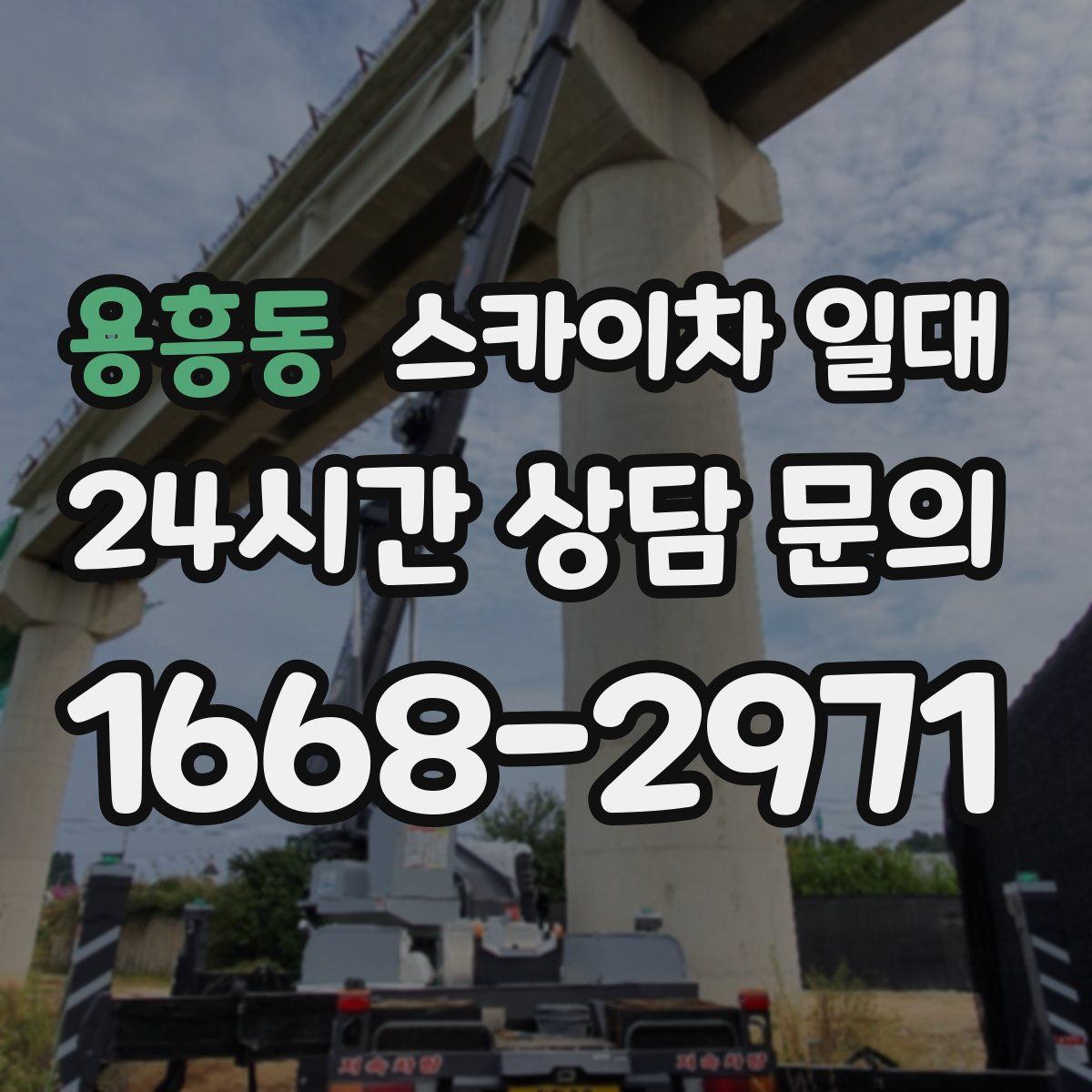 용흥동 스카이차 일대