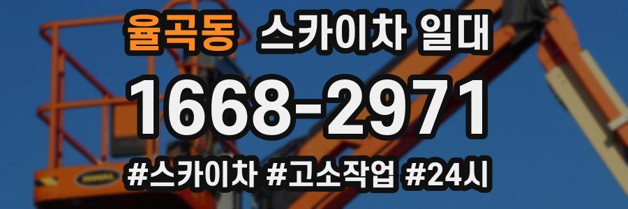율곡동 스카이차 일대