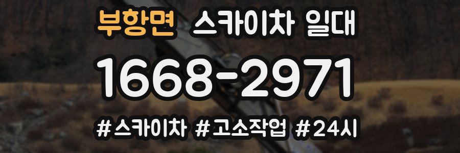 부항면 스카이차 일대