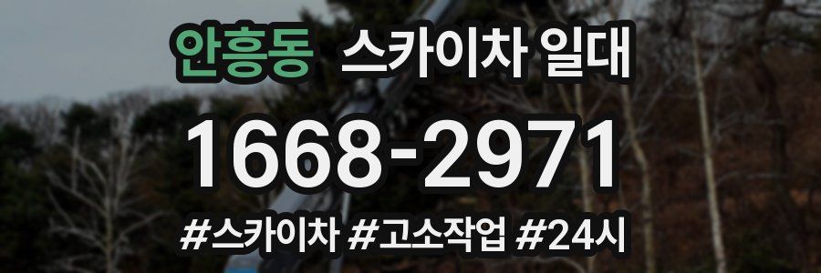 안흥동 스카이차 일대