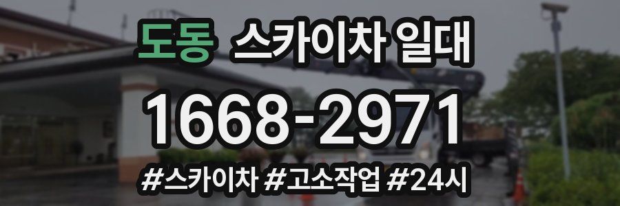 도동 스카이차 일대