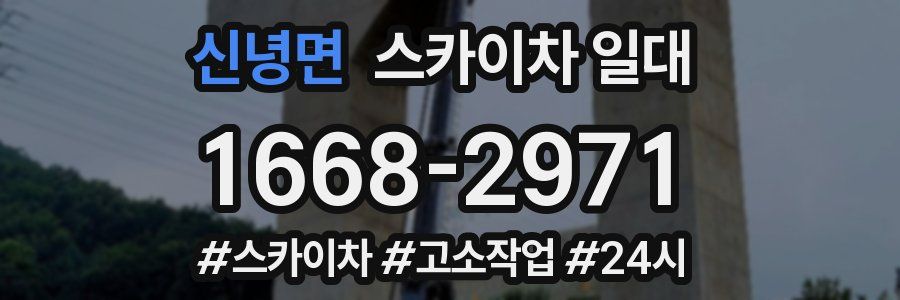 신녕면 스카이차 일대