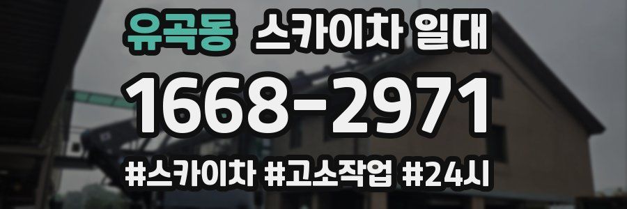 유곡동 스카이차 일대