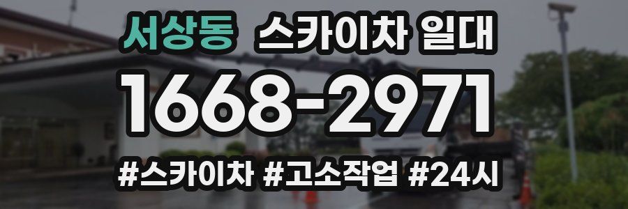 서상동 스카이차 일대
