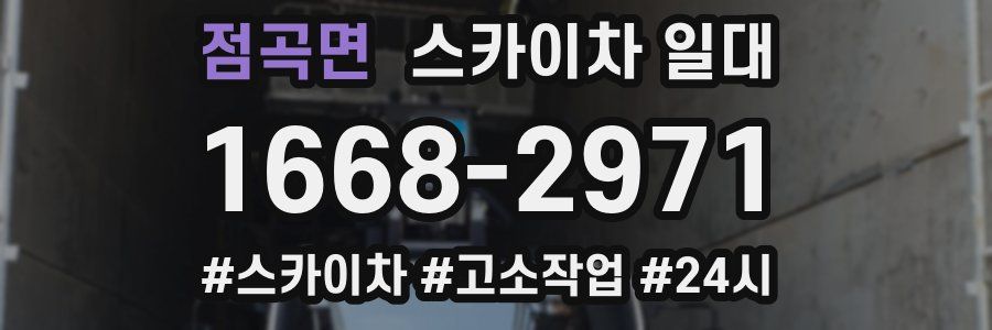 점곡면 스카이차 일대
